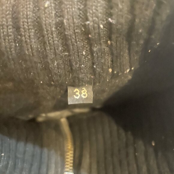 Men's FilaFil Platinum Wool & Cashmere Blend Charcoal Gray Coat (Med) - Picture 4 of 8